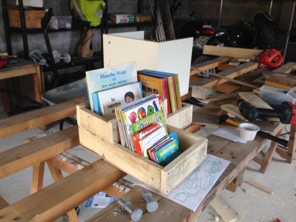 Rangement pour livre