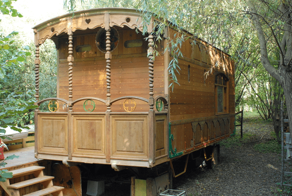 La roulotte d'un copain