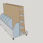 Desserte Chutes de bois Sketchup 2016