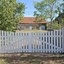 Portail extérieur en châtaignier