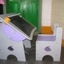 Petit bureau d'enfant inclinable