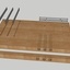Chevet - Etagère - Reveil