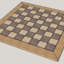 Plateau d'échecs grand format en kit (cadeau de fin d'année)