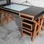 Bureau mdf-merisier