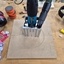 Un gabarit pour faire des poches circulaires avec une lamelleuse