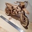 Moto en bois