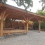 Carport 90 m2 - aisseliers courbes