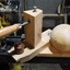 Montage pour réaliser des boules en bois