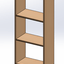 Comment fixer au mur cette bibliothèque/étagère