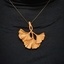 Pendentif feuilles de gingko