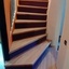 Réfection d'escalier.