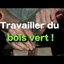 Le travail du bois vert à la plane par Yannick Bos