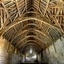 Magnifique charpente XIV siècle de La grange de "Tithe Barn"  Angleterre