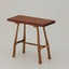 Tabouret encore , cassage des arêtes au couteau