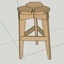 Tabouret d'atelier