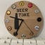 Horloges capsules de bières