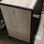 Commode acier et châtaigner