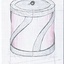 Épure type poubelle debillardee