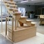 Escalier pour un petit duplex