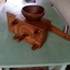 Moulin à poivre en bois