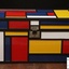 Une nouvelle  malle Mondrian