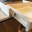 Prototype de tiroir ouverture totale sur coulisseaux bois