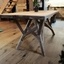 Table en mélèze de pays