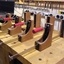 Serre-joints convertis en dormants