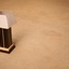 Lampe de chevet de créateur en Wengé massif