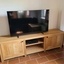 Meuble TV en chêne massif