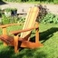 Réalisation d'un fauteuil Adirondack