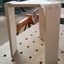 Tabouret design queues droites