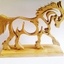 Cheval en bois chantourner