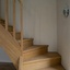 Escalier double quart balancé