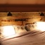 Tête de lit en bois de palette