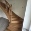 Escalier quart tournant en chêne