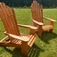 Fauteuils adirondack pliables