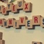 Scrabble magnétique pour réfrigérateur