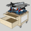 Support scie sous table