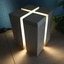 Lampe cube