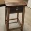 Tabouret et petit coffre