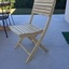 Chaise pour salon de jardin