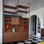 Meuble TV/biblio inspiré "mid-century"