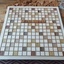 Scrabble marqueterie