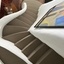 Escalier d'origine avec le revêtement en vinyle tressé