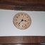 Horloge en chataignier