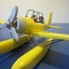 L'avion de tintin pour playmobil