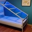 Lit cabane avec leds