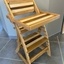 Chaise haute évolutive en bois