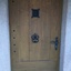 Porte a l' ancienne en chene massif